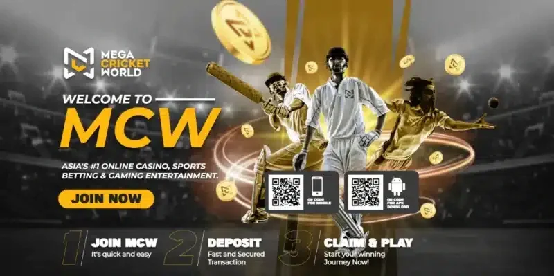 MCW sportsbook under the Mega Casino World brand
